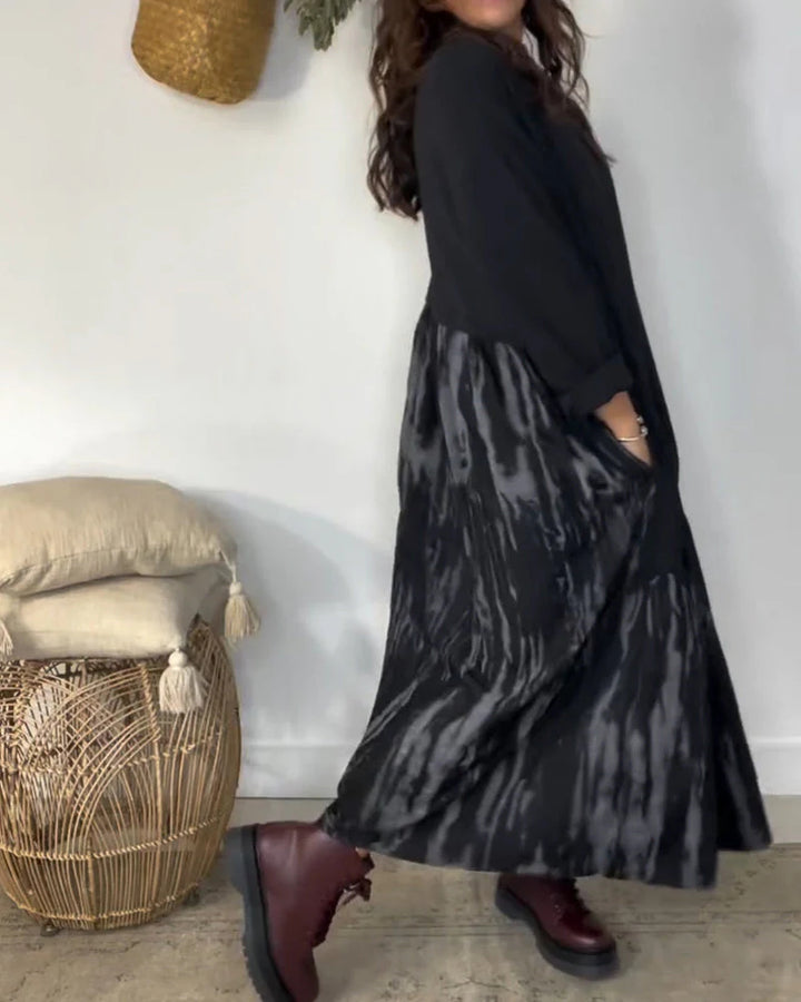 NATYCHMIASTOWY STYL: Wyrazista sukienka maxi, która zakrywa wszystko