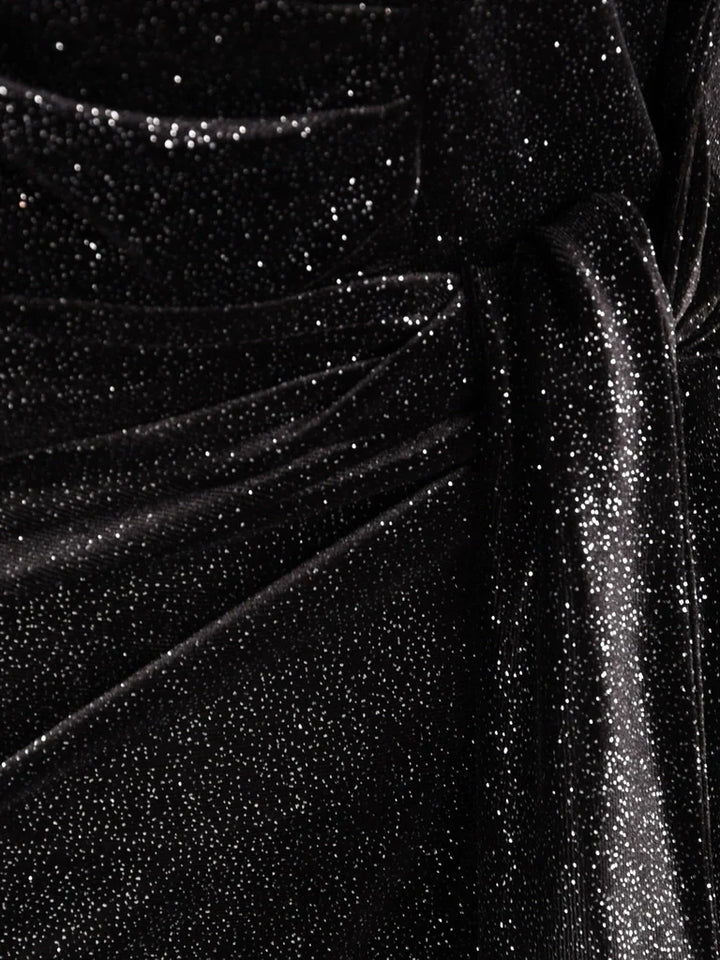 VÆRA™ | Welurowa sukienka świąteczna