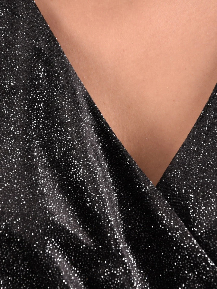 VÆRA™ | Welurowa sukienka świąteczna