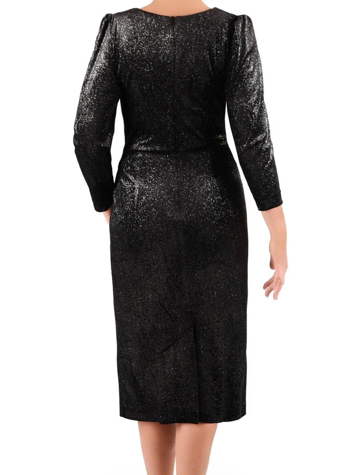 VÆRA™ | Welurowa sukienka świąteczna