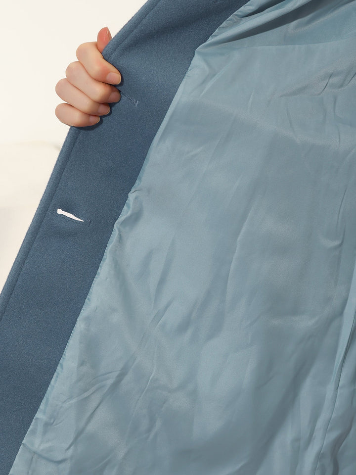 Józefina | Damski płaszcz zimowy z jednym guzikiem 