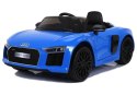 Auto na Akumulator Audi R8 Spyder Niebieskie Lakierowane