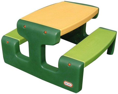 Little Tikes Large Picnic Table - Evergreen Duży Stolik Do Zabawy 466A00060 Zielony