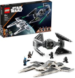 LEGO Star Wars Mandaloriański Myśliwiec Fang Fighter Kontra TIE Interceptor 75348