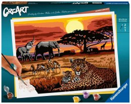 CreArt (seria premium B): Krajobraz afrykański 23548