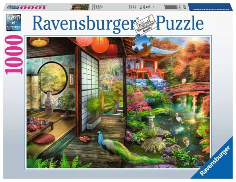 Ravensburger Puzzle 2D 1000 elementów: Japońska herbaciarnia 17497