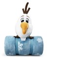 Disney Frozen Pluszak Olaf 29cm + kocyk 110x120