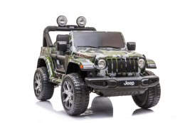 Pojazd na Akumulator Jeep Wrangler Rubicon DK-JWR555 Moro