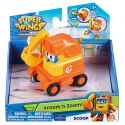 Super Wings Vroom'n Zoom Scoop Koparka 8cm