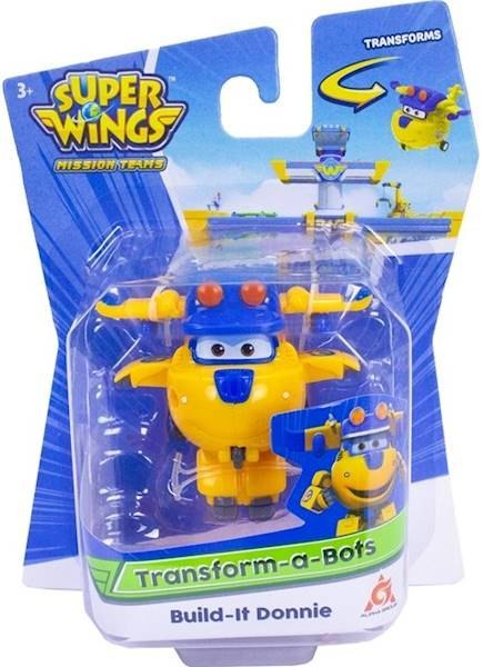 Super Wings robot transform Build It Donnie