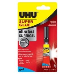 Klej UHU SUPER GLUE 3g w żelu (40360)