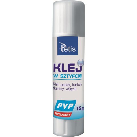 Klej w sztyfcie PVP 15g. BG112-B TETIS