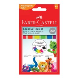 Masa mocująca TACK-IT 50g mix kolorów FC 187094 FABER-CASTELL