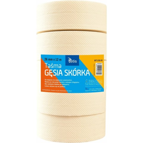 Taśma GĘSIA SKÓRKA 26mm x 12m BT150-B TETIS