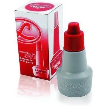 Tusz do pieczątek HORSE czerwony 30ml 140-1049