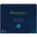 Naboje WATERMAN niebieskie (8szt.) S0110860