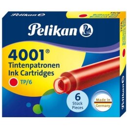 Naboje krótkie czerwone TP/6 PELIKAN 301192