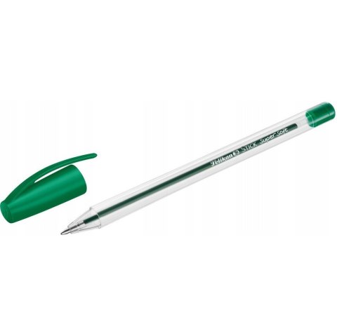 Długopis STICK SUPER SOFT K86 zielony 601481 PELIKAN