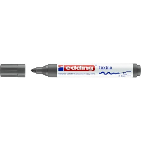 Marker do tkanin 4500 szary 3mm 4500/012 EDDING