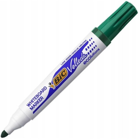 Marker VELLEDA 1701 suchościeralny zielony BIC ECO okrągła końcówka 904940