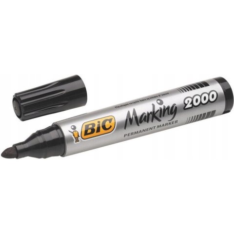 Marker permanentny 2000 czarny BIC ECO okrągła końcówka 8209153