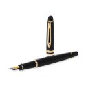 Pióro wieczne EXPERT FP błyszcząco czarne GT WATERMAN S0951640