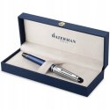 Pióro wieczne Expert Deluxe Metalic niebieski F CT 2187650 WATERMAN