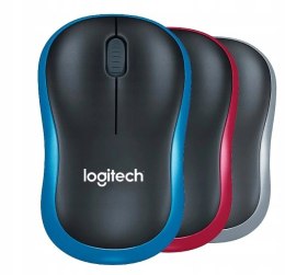 Mysz bezprzewodowa LOGITECH optyczna M185 niebieska 910-002239