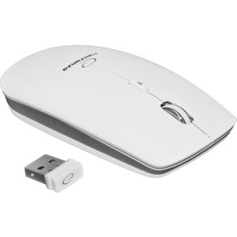 Mysz bezprzewodowa optyczna USB SATURN biała EM120W ESPERANZA