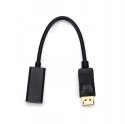 Adapter DisplayPort -> HDMI czarny BULK