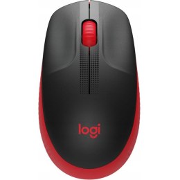 Mysz bezprzewodowa LOGITECH M190 czerwona 910-005908