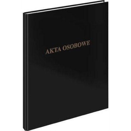 Segregator AKTA OSOBOWE A4/2/2 czarny 030/02 VAUPE