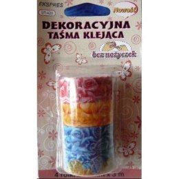 Taśma dekoracyjna RÓŻE 15x3(4) DT-420 DTA 15007