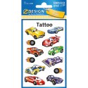 Naklejki tatuaże dla dzieci AUTA 56685 Z-DESIGN KIDS TATTOO AVERY ZWECKFORM