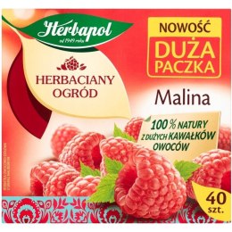 Herbata HERBAPOL owocowo-ziołowa (40 tb) Malina 108g HERBACIANY OGRÓD