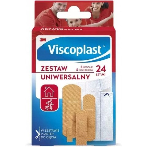 Zestaw plastrów uniwersalny VISCOPLAST mix 3M-4054596798328