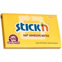 Bloczek STICK"N 127x76mm 360stopni ciemno zółty 21555