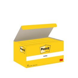 Bloczek samoprzylepny 38x51mm 100k żółty (3szt) kartonik POST-IT 653 3M-4064035092