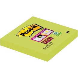 Bloczek samoprzylepny 76x76mm 90k zielony Super Sticky POST-IT 654-6SS-AW-EU 3M