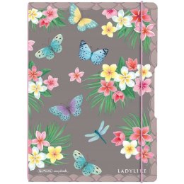 Notatnik Flex A4 kratka Ladylike Butterflies 50044337 HERLITZ