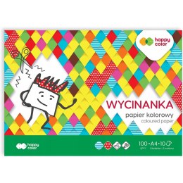 Blok wycinanka A4 10k 100g HA 3710 20 30-A10 HAPPY COLOR