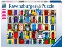 Ravensburger Puzzle 2D 1000 elementów: Drzwi z całego świata 19524