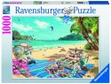 Ravensburger Puzzle 2D 1000 elementów: Kolekcja muszli 17321