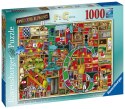 Ravensburger Puzzle 2D 1000 elementów: Niesamowity alfabet "F"&"G" 16761