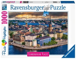 Ravensburger Puzzle 2D 1000 elementów: Puzzle skandynawskie miasto widok 16742