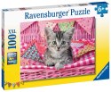 Ravensburger Puzzle dla dzieci 2D: Słodkie kotki 100 elementów 12985