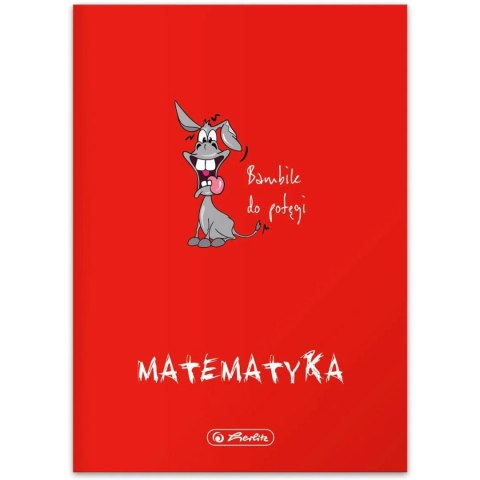 Zeszyt A5 60k kratka 70g MATEMATYKA 9500011 HERLITZ