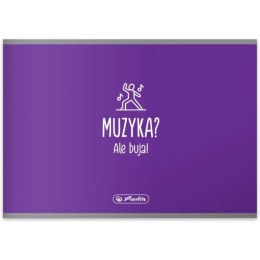 Zeszyt do nut A5 16k MUZYKA 9583493 HERLITZ