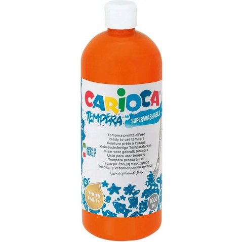 Farba CARIOCA TEMPERA 1000ml pomarańczowy 40430/11 170-1448