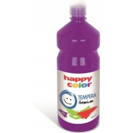 Farba TEMPERA Premium 1000ml śliwkowa HAPPY COLOR 3310 1000-63